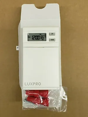 $68 • Buy LUX Line Voltage Thermostat, Digital, Programmable, 120V / 240V, Heating Only
