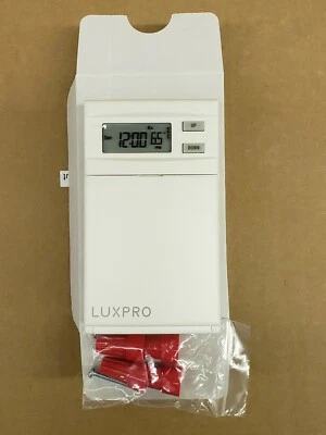 $68 • Buy LUX Line Voltage Thermostat, Digital, Programmable, 120V / 240V, Heating Only