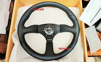 Genuine Nismo Leather Steering Wheel Nissan R32 R33 R34 GTR Silvia 300zx 350z • $1499