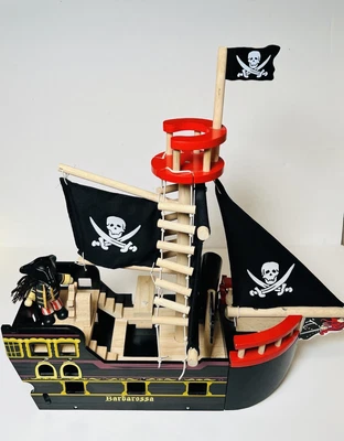 $69.99 • Buy Le Toy Van Classic Barbarossa Pirate Ship