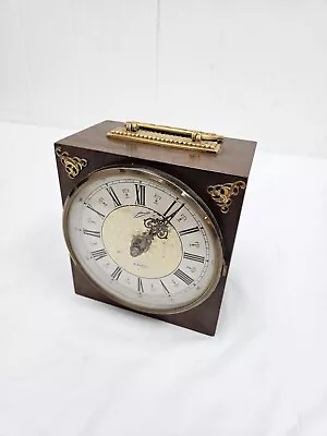 Vintage Kienzle Germany Shelf Mantle Clock Electric Battery Wood • $50.41