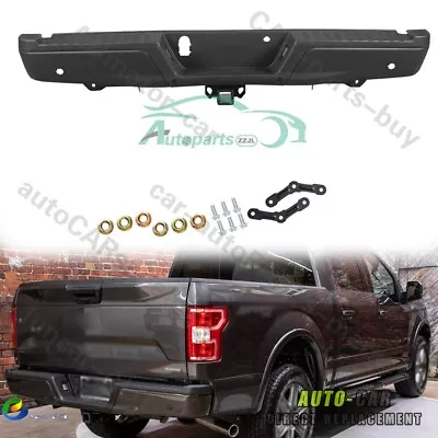 Steel Rear Step Bumper Assembly For 2015-2020 Ford F-150 W/ Max Tow FO1103188 • $299