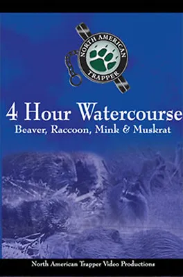 Alan Probst DVD - 4 Hour Watercourse - Beaver Raccoon Mink & Muskrat Trapping • $32.95