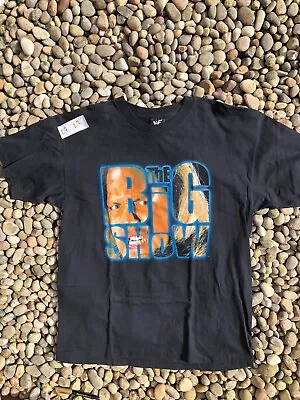 BIG SHOW XXXL T-shirt XL 2000 Wwf Wwe Wcw Ecw Wrestling Vintage  • £79