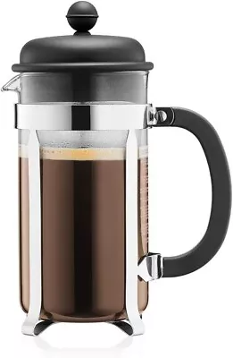 Bodum CAFFETTIERA Coffee Maker Black 8 Cup • £9.99