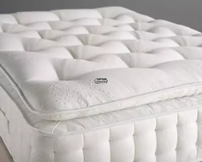 Pillow Top Matress 8000 Pocket Spring Single Double Queen King • £1650