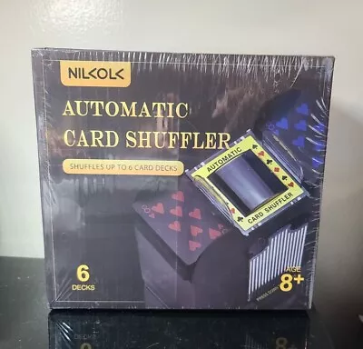 6-Deck Automatic Card Shuffler Belattery Operated Casino Blackjack • $12.99