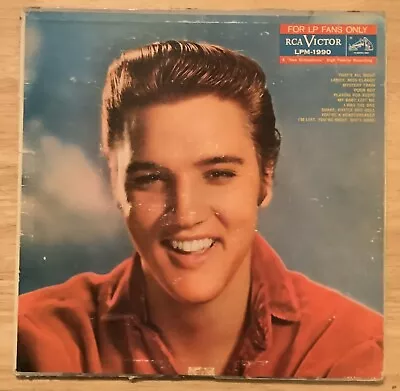 Original 1959 ELVIS  Presley- For LP Fans Only  /  RCA VICTOR LPM-1990 • $5.50