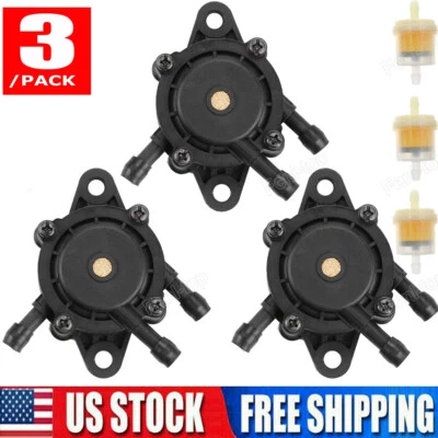 $15.91 • Buy 3PCS Gas Vacuum Fuel Pump For Honda Briggs & Stratton 491922 808492 Lawn Mower