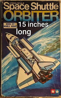 Large Space Shuttle Model Kit 15  Orbiter Spaceship 1/100 Scale Tamiya • $79