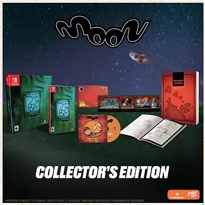 Moon Collectors Edition Limited Run Nintendo Switch US Region New PRE-ORDER • $149.99