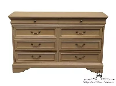 LEXINGTON FURNITURE Contemporary Modern Coastal Pickled Oak 57  Double Dresse... • $857.99