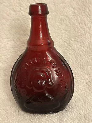 Wheaton Miniature Red Glass Bottle Jenny Lind Swedish Nightingale • $13