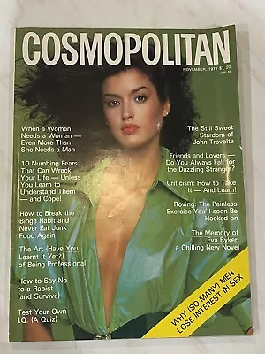 Cosmopolitan Magazine Janice Dickinson November 1978 Vintage Collectable • $75