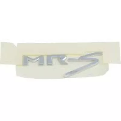 TOYOTA Genuine MR2 Spyder MRS Rear Emblem Badge Chrome 75471-17130 NEW • $46.21