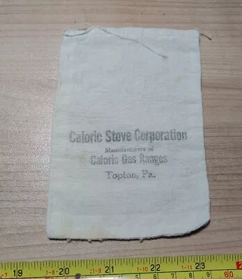 Vintage Caloric Stove Corporation Gas Ranges Topton PA Advertising Bag • $14.99