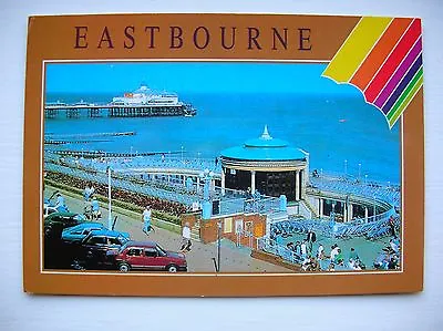 Eastbourne Postcard - Bandstand And Pier. (Leo) • £2.79