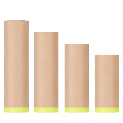 Masking Paper For Painting Tape Drape Car Furniture Protection Cover • $13.03