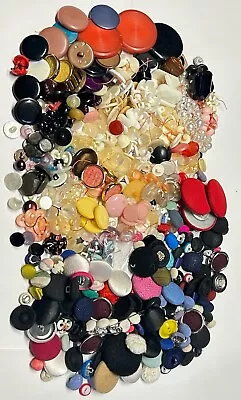 Vintage & Modern Shank Button Collection Sewing Plastic Fabric MOP Variety Mixed • $63.95