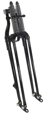 Antique Vintage Replica Black 26  6  Over Stock Springer Fork Front End FXST • $869.95