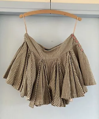 All Saints Striped ‘Nightinglae’ Russian Doll Skirt UK Size 10 Heavy Pleated ‘08 • $124.50