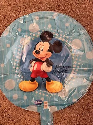 Lot Of 2 Mickey Mouse Party Supplies Bulk 18  Mylar Foil Balloon • $6.59