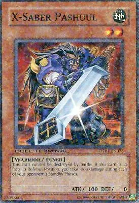 Yugioh! MP X-Saber Pashuul - DT01-EN076 - Common - Duel Terminal Moderately Play • $1.07