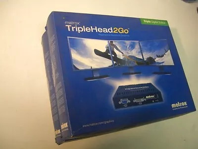 Matrox TripleHead2Go Digital Edition With Cables (two Available) • $150