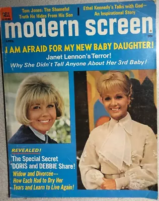 MODERN SCREEN Magazine April 1970 • $14.99