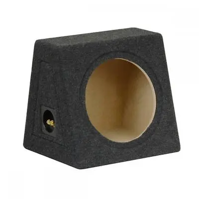 10  25cm MDF Black Sealed Car Audio Speaker Sub Subwoofer Bass Box Enclosure 15L • £125.99