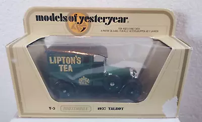 Lesney Matchbox  Models Of Yesteryear Y-5 1927 Talbot LIPTON'S TEA • $5.99