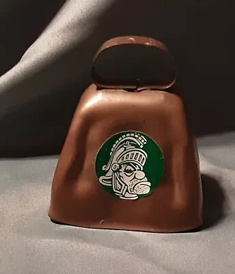 Michigan State University Hand Held Cow Bell Sparty /Spartans MSU Lansing MI • $10