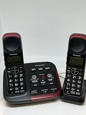 Panasonic Amplified Twin Phone KX-TGM422AZB • $72.25