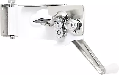 Heavy Duty Kitchen Manual Wall Mount Can Opener Magnetic Lifter Swing AwayWhite • $28.96