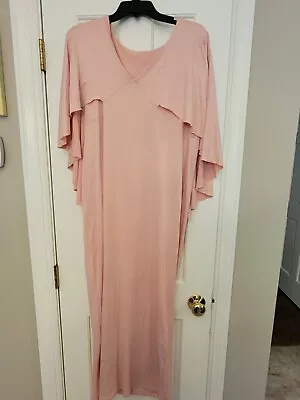 Dusty Pink Sleeveless Maternity Dress - Size XL  • $11