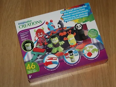 Imagination Creations Glow Dough Monster Set. Toys R Us. Play Set. NEW & SEALED • £14.99