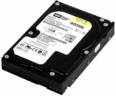 Western Digital Caviar WD2000BB 200GB 7200U/Min Ata / Ide 2MB Cache 3.5   Inch • $120.37