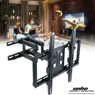 $35.92 • Buy Reinforced Solid Swivel TV Bracket Mount Wall For 27 -55  TV Adjustable Holder