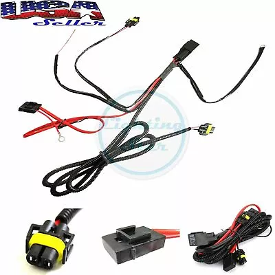 880 H8 H11 Relay Wiring Harness Kit For Fog Light HID Conversion LED DRL • $10.95