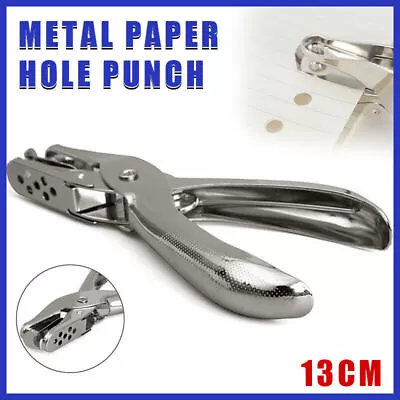 Paper Single Round Hole Punch Puncher School Office Stationery HolePunch 6mm AU • $4.65