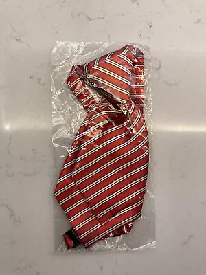 McDonalds Red And White Striped Tie Never Worn  • $9