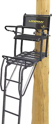 1-Man Lockdown Ladder Treestand And Concealment Kit Each Sold Separately • $571.99