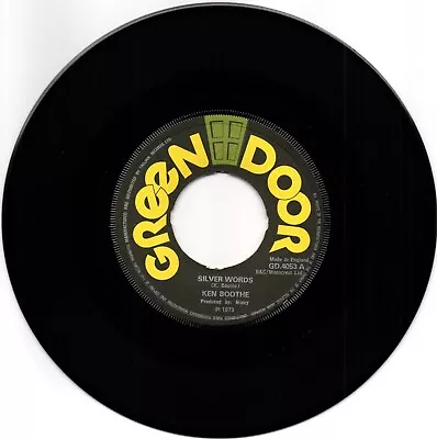 Ken Boothe - Silver Words/ Rasta God Version. *LOVELY SONG FROM THIS LEGEND - 7  • $21.46