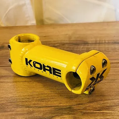 Kore Yellow MTB Stem 100 5 Degree 25.4 • $39.99