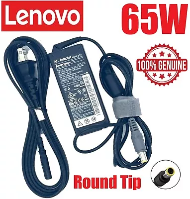 Genuine Lenovo ThinkPad T500 T510 T530X100e X120e X131e 65W AC Adapter Charger • $8.49