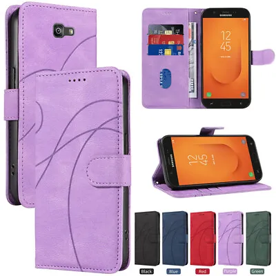 For Samsung A3 A5 A7 A8 A9 J3 J5 J330 J530 Flip Leather Wallet Card Case Cover • $11.99