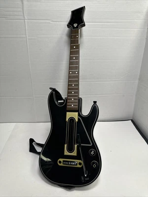 $12.49 • Buy Guitar Hero Wireless Guitar Black Gold CE0700 Activision Model 0000654 No Dongle