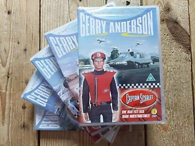 Captain Scarlet & The Mysterons Series 1 DVD R2 UK NEW SEALED Gerry Anderson • £10.45