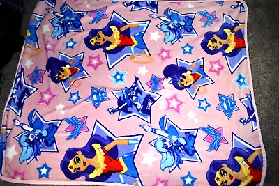 E3 40x50 DC SUPER HERO GIRLS Silky Plush Toddler Bed Throw Blanket Wonder Woman • $39.99