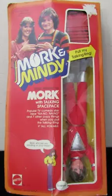 1979 Mattel No. 1276 Robin Williams As Mork With Talking Space Pack - Vintage • $54